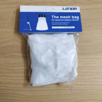 40pcs Easy Clean White Mesh Aquarium Portable Gravel Cleaner Net Bag Fish Tank Water Changer Filter Accessories Reusable Bag