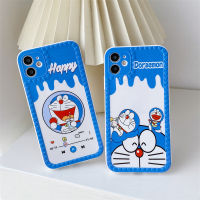 AKABEILA Music Doraemon Phone Case for Iphone 11 13 Pro Max 12 Pro Max 11 12 13 Mini 6 6s 7 8 Plus SE 2020 XR XS Max Covers Silicone Shockproof Phone