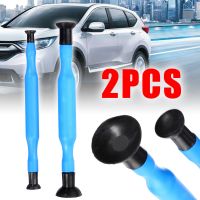 Mayitr 2pcs Valve Lapping Grinding Stick Plastic Valve Lapper Grip Tool With Suction Cups Kit Set for Auto Hand Tools