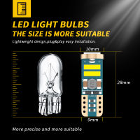 DXZ 10ชิ้น T10 W5W LED หลอดไฟ6-SMD C An BUS 168 194 6000พัน12โวลต์สีขาวภายในรถแผนที่โดมไฟโปรโมชั่นสัญญาณไฟอัตโนมัติโคมไฟ