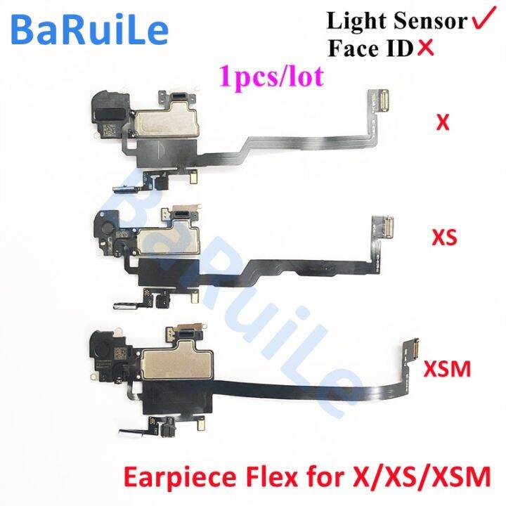 BaRuiLe 1pcs Ear Speaker For iPhone X XS Max XR Earpiece Listening with