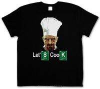 2023NewLET S COOK CHEF T-เสื้อ-ทำลายวอลเตอร์สีขาว Meth Heisenberg ทีวี Bad