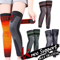 【hot】！ 1Pair Heating Knee Brace Support Warm Protector Arthritis Joint Thermal Sleeve