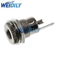 ✲☄▪ 5PCS DC099 5.5x2.1mm 5.5x2.5mm DC Power Jack Socket Female Panel Mount Connector DC-099 5.5x2.1mm 5.5x2.5mm