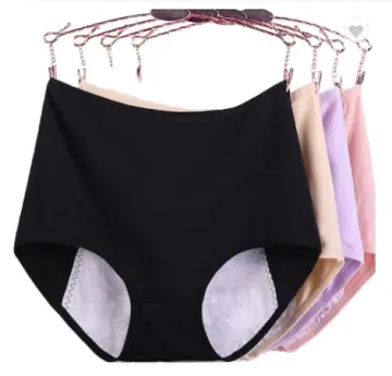 4pcs 2023 Plus Size High Waist Leak Proof Cotton Panties,Lace Tummy Control  Underwear for Women,Soft Breathable Briefs (A, XL) : : Clothing,  Shoes & Accessories