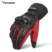 MADBIKE Winter Motorcycle Gloves Touch Screen Waterproof Guantes Moto Gloves Thermal Fleece Lined Motorbike Riding Gloves