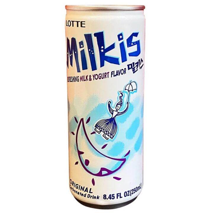 Lotte Milkis Refresing Milk Yogurt Flavor Original 250ml | Lazada PH