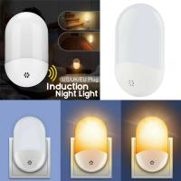 ✿ Dusk to Dawn Automatic LED Night Lights Wall Plug In Light Sensor Warm White Lamp For Children Kids Bedroom