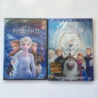 Snow and ice 1-2 freeze 1-2 English cartoon DVDs without Chinese