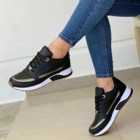 Women Sneakers Casual Shoes Sport Lace Up Flat Woman Footwear Breathable Female Vulcanized Shoe Running Walking Shoes