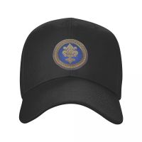 Classic Unisex Gold Fleur-de-Lis Baseball Cap Adult Fleur-De-Lys Lily Flower Adjustable Dad Hat Women Men Outdoor