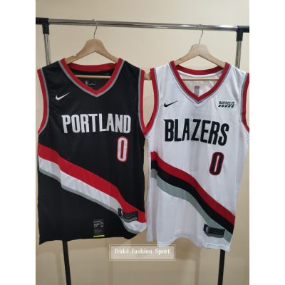เสื้อกีฬาแขนสั้น ลายทีม NBA Portland Trail Blazers 0 Damian Lillard trailblazer Damien · lillard0no. เสื้อกีฬาแขนสั้น ลายทีม Jersey