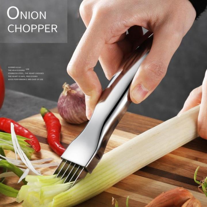 ที่มีคุณภาพสูงสแตนเลสคู่มือเครื่องหั่นฉีกผ้าไหมมีดผักกระเทียมตัดอาหาร-s-peedy-c-hopper-บ้านครัวเครื่องมือ