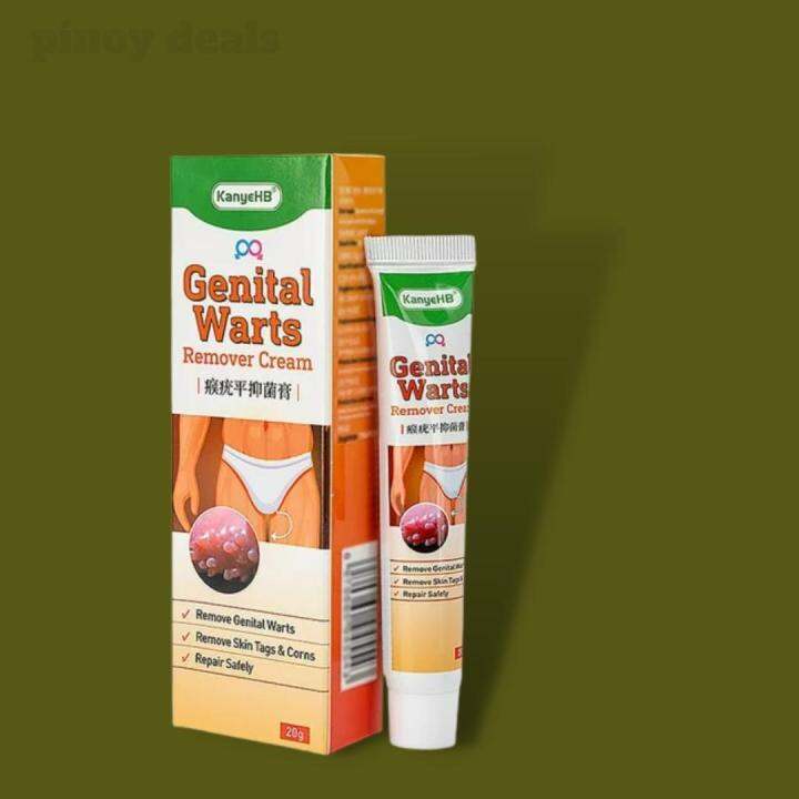 Original Private Genital Warts Remover Cream Ointment Treatment Neck Skin Flat Warts Genitals 0089