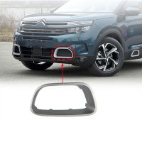 กรอบกันชนหน้าสำหรับ C5 Citroen Aircross กรอบตกแต่งไฟหน้ารถ Angel Eyes Refit ฝาครอบไฟตัดหมอก