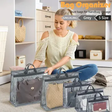 Large Handbag Storage Organizer Dust Bags Purses Dust Cover Closet