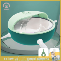 【SHZTGM】 ลูกสุนัขลูกแมวป้อนอุปกรณ์พยาบาล Bionic self Feeding Device Milk Bowl with 4จุกนม PET Milk Feeder for Nursing Puppy Milk Feeder Baby PET/Puppies/ลูกแมว/แมวสุนัข