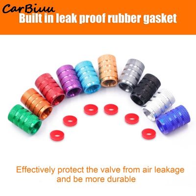 【CW】 4Pcs Car Tire Stem Caps Air Dust Covers Truck Motocycle Dustproof With Leak