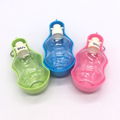 Foldable Plastic Dog Water Bottle For Dog Cats Travel Puppy Drinking Bowl Cup Practical Water Feeder Dispenser 250500ML