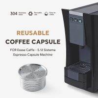 【YF】 Icafilas Espresso Capsule Machine 304 Aço Inoxidável Rico em Creme Reutilizável Cápsula de Café Adequado para Essse Caffe-S.12 System