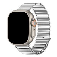 For Apple Watch 8 7 45Mm 41Mm Band Se 6 5 4 44Mm 40Mm Ultra 49Mm Stainless Steel Strap Iwatch 3 38Mm 42Mm Adjustment Bracelet