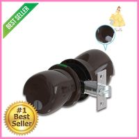 ลูกบิดห้องน้ำ CYBER LOCK PRESTO K3-68 หัวกลม สีนํ้าตาลBATHROOM KNOB CYBER LOCK PRESTO K3-68 BALL HEAD BROWN **ลดราคาจัดหนัก **