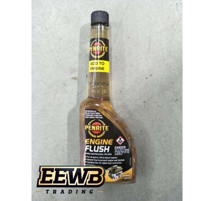 PENRITE ENGINE FLUSH FOR ALL PETROL & LPG & DIESEL ENGINES (375ML) Lazada