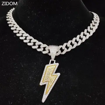 Lightning Bolt Slider Necklace - Sterling Silver – Twisted Love Jewelry  Works NYC