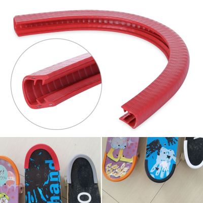 แถบป้องกันการชนกันของสเก็ตบอร์ด Random Color Rubber and Steel Fashion Bumpers Bump U Channel Design Crash Rubber  HOT SALE