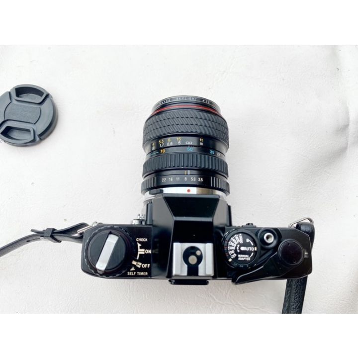 กล้องฟิล์ม-olympus-om10-บอดี้ดำ-พร้อมเลนส์