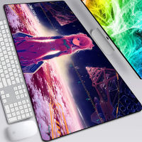 Mousepad Gamer Gaming Mouse Pad Laptops Desk Protector Mat Keyboard Deskmat Mats Kawaii Cartoon Mause Carpet Large Accessories