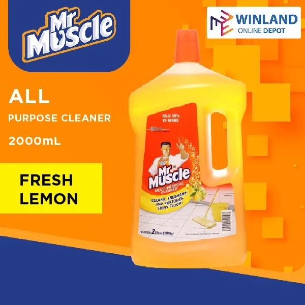 Mr. Muscle All Purpose Cleaner 2L Fresh Lemon *Winland* Lazada PH