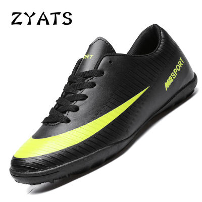 ZYATS Hot Professional Men Kids Turf Indoor Soccer Shoes Cleats Original Superfly Futsal Football Boots Sneakers Men Chaussure De Foot