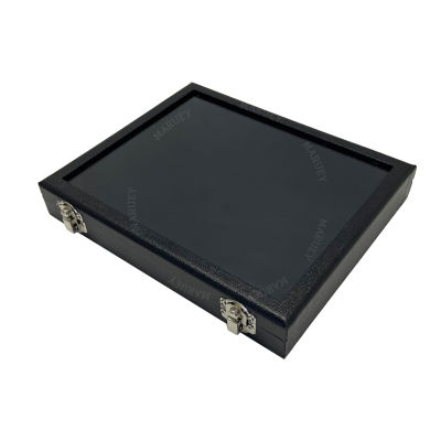 กล่องโชว์เครื่องประดับ พื้น2สี ขาว/ดำ กล่องใส่เครื่องประดับ กล่องใส่พลอย กล่องใส่จิวเวรี่ กล่องโชว์เป็นกระจกใสด้านหน้า Gem Box,Jewelry Box