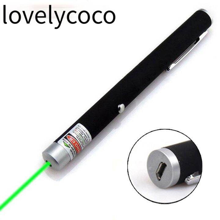 Laser pointer USB rechargeable 5MW laser pointer outdoor laser sight
