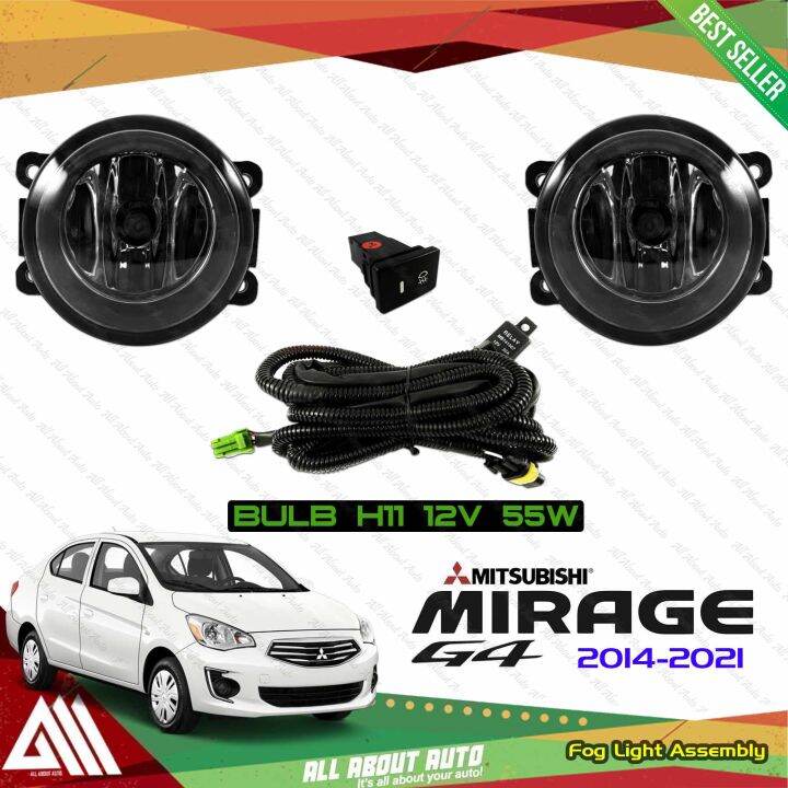 Mitsubishi Mirage G4 20142021 Pentair MS 282 Fog Lamp / Fog Light Assembly Lazada PH