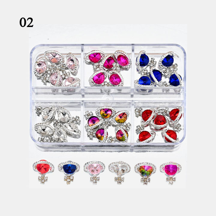 ดาวเสาร์เล็บ-rhinestones-3d-เล็บสีชมพู-ขาว-น้ำเงิน-เขียวอุปกรณ์แต่งเล็บสีเล็บ