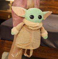 สินค้าเฉพาะจุด babyYoda Yoda กระเป๋านักเรียนเด็กตุ๊กตาของเล่นกระเป๋าเป้สะพายหลังตุ๊กตาเอเลี่ยนน่ารัก ~