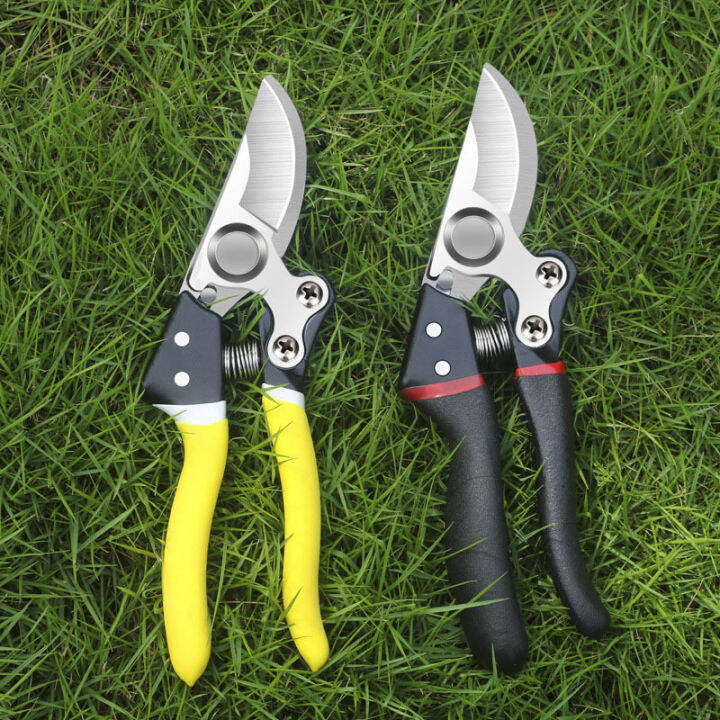 กรรไกรตัดแต่งกิ่ง-secateurs-สวน-graftingtools-sk5ต้นไม้ผลไม้สาขากรรไกรตัดเครื่องมือหยิบผลไม้