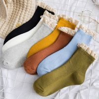 【CW】 Women  39;s Cotton Socks