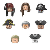 Kids Toys Pirates of Caribbean Building Blocks Jack Mini Action Figures Bricks Captain Toys For Children Christmas Gifts