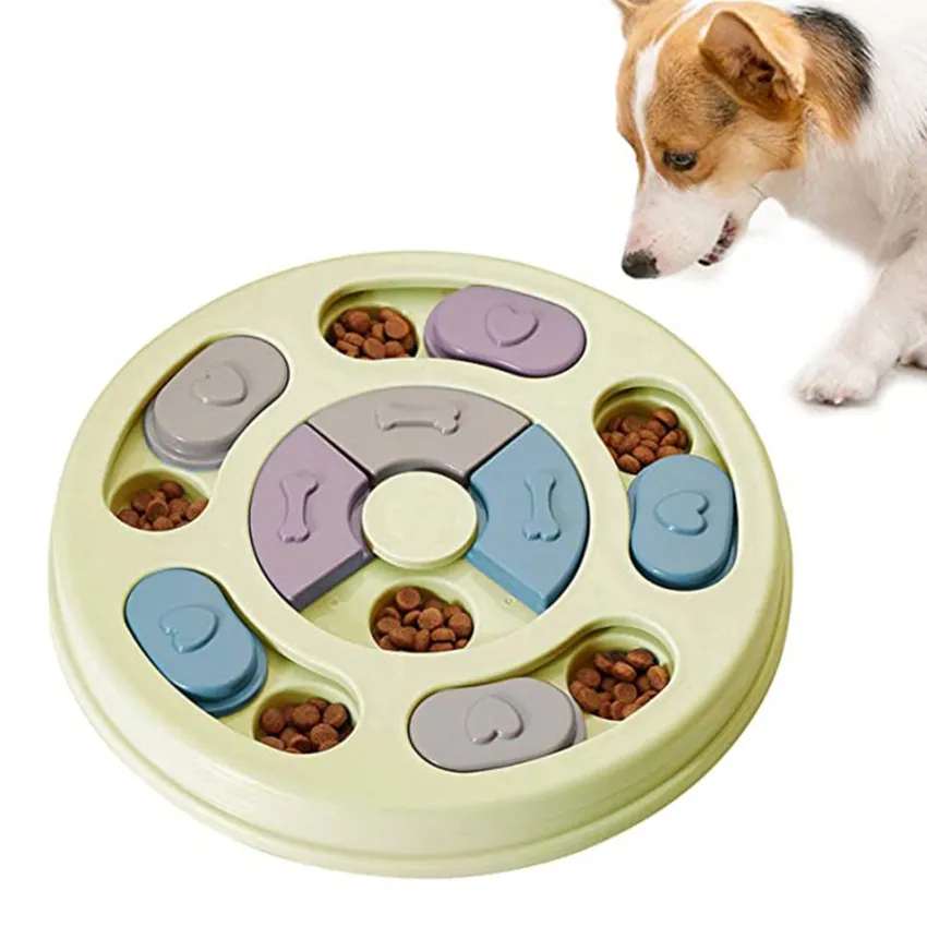 hondenpuzzel Dog Puzzle Toys for Smart Dogs Slow Feeder Interactive Puppy  Food Slowly Eating NonSlip Bowl Pet Training Game