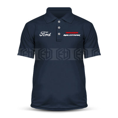 T Shirt Ford Polo Kolar Ranger Wildtrak Sulam Dry Fit Uni T-Shirt Shirts Motorsport Racing Casual Pakaian Baju Sale