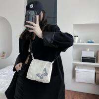 Streetwear Crossbody Bag Women Butterfly Reflective Small Shoulder Pouch