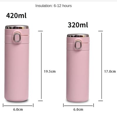 320Ml 420Ml Stainless Steel Thermos Bottle Smart LED Temperature Display Leak-Proof Vacuum Flask Thermal Mug Insulated TumblerTH