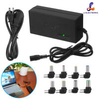 96W Universal Power Supply Charger สำหรับ PC แล็ปท็อปโน้ตบุ๊ค 12V-24V ปรับ AC/DC Power Adapter 8 พอร์ตขั้วต่อสายไฟ