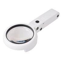 【Factory-direct】 yiyin2068 5X 11X Magnifying Glass Hand Held Bracket Dual Use Table Lamp Super Bright Stand Non Slip Hand Held 8 LED Magnifier Lamp Durable