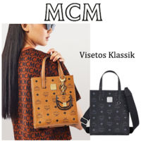 MCM AREN Classic Print Mini Shoulder/Hand Messenger Bag/Fashion Classic/แท้/Fast Shipping