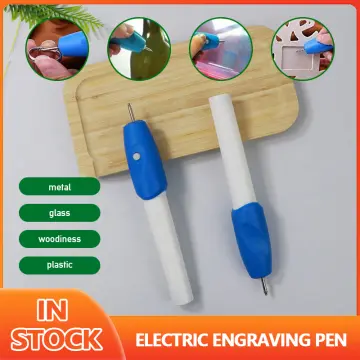 DIY 15Pcs Electric Engraving Engraver Pen Carve Tool Kit For Jewelry Metal  Glass