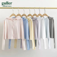 guller เสื้อเสื้อผ้าโยคะมีฮู้ดสำหรับผู้หญิงเสื้อกีฬาแขนยาวมีซิปแห้งเร็วสำหรับวิ่งฟิตเนส